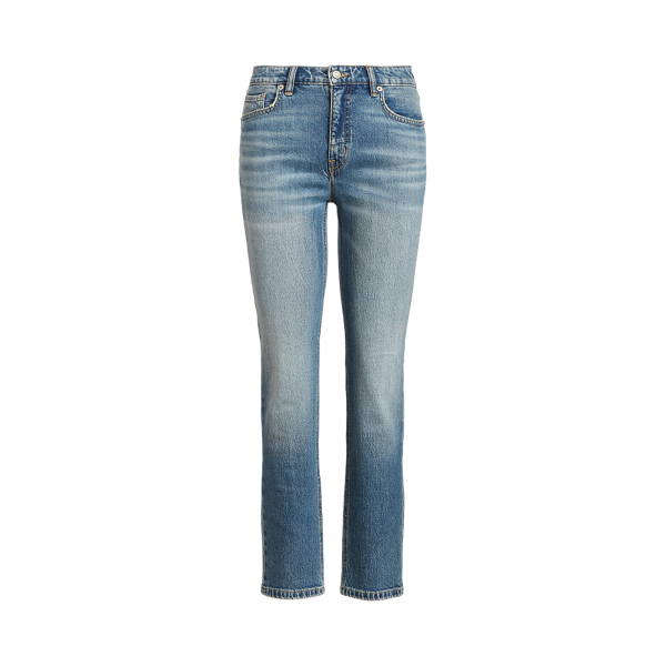 High-Rise Straight Ankle Jean Lauren 1
