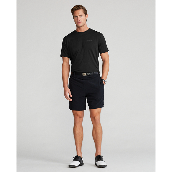 Black Performance Jersey T-Shirt RLX 4