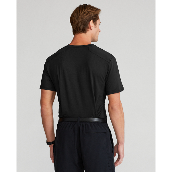 Black Performance Jersey T-Shirt RLX 5