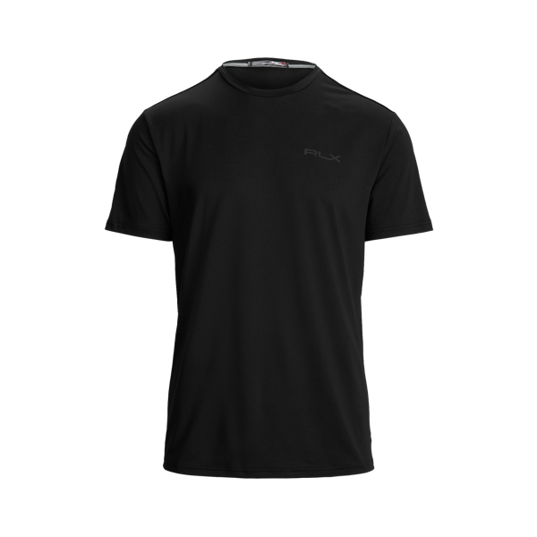 Black Performance Jersey T-Shirt RLX 2