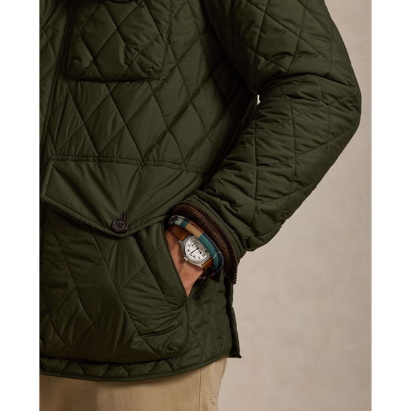 Company Olive The Beaton Quilted Jacket Big & Tall 7