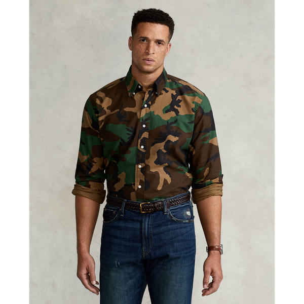 Ralph lauren camo oxford hotsell