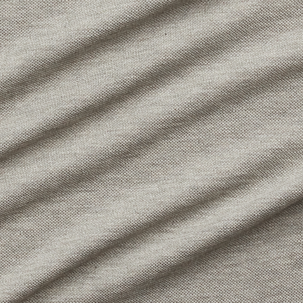 Light Grey Heather Washed Piqu&eacute; Shirt Purple Label 9