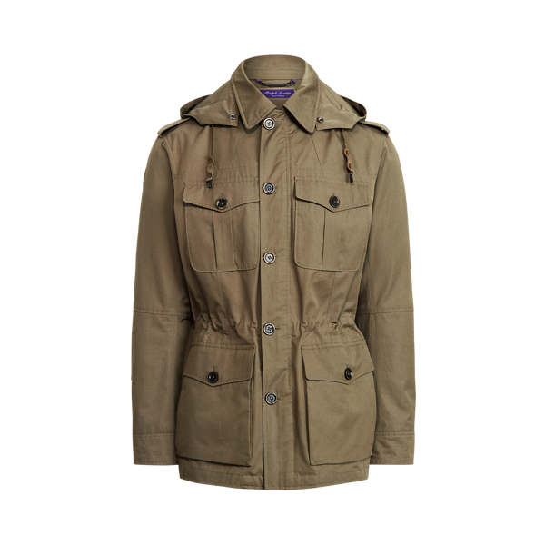 Baumwolljacke Hartridge mit vier Taschen Purple Label in 1