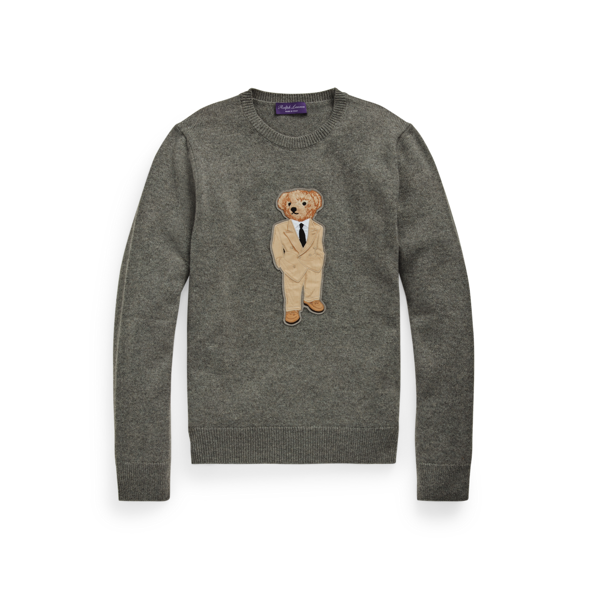 Purple label bear sweater best sale