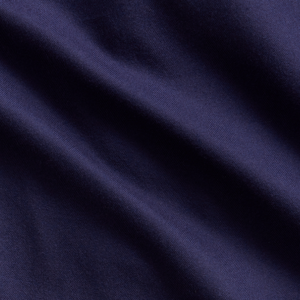Classic Chairman Navy Herringbone Flannel Popover Shirt Purple Label 7