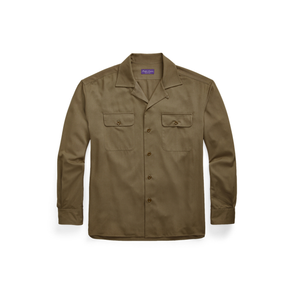 Twill Camp Shirt Purple Label 1