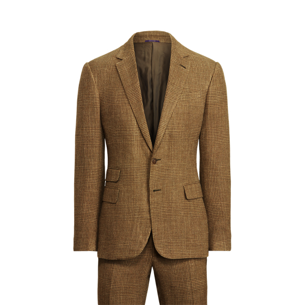 Gregory keperstof kostuum met Glen-ruit Purple Label in 1