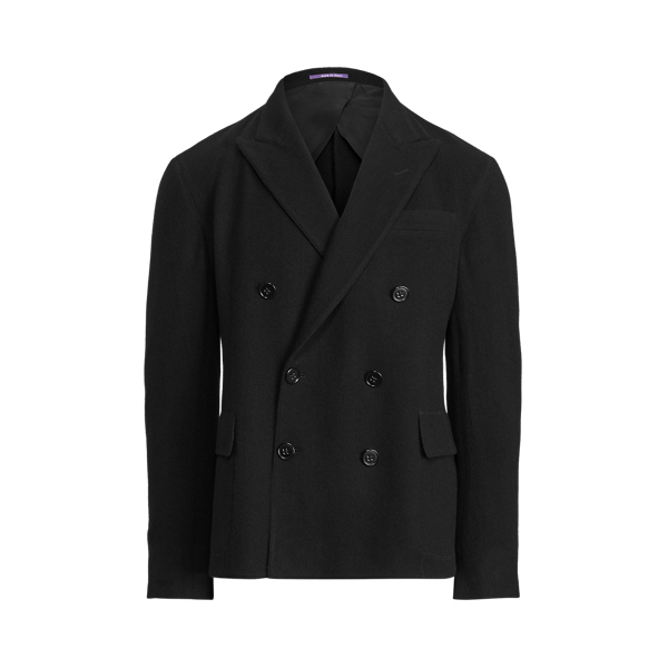 Hadley Wool-Blend Jersey Suit Jacket Purple Label 1
