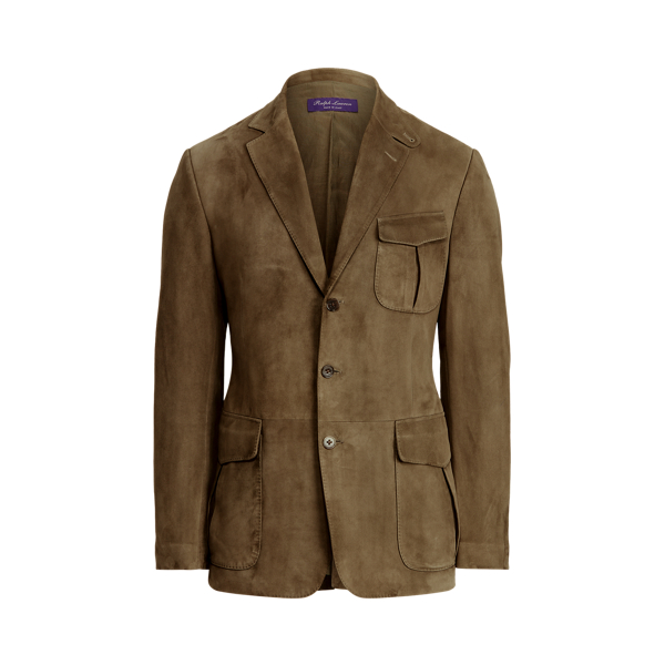 Blazer en daim Purple Label en 1