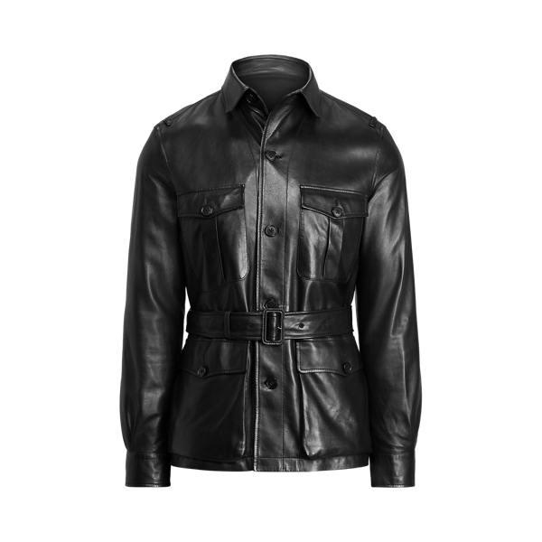 Plong&eacute; Leather Jacket Purple Label 1