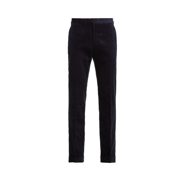Classic Chairman Navy Gregory Hand-Tailored Corduroy Trouser Purple Label 2
