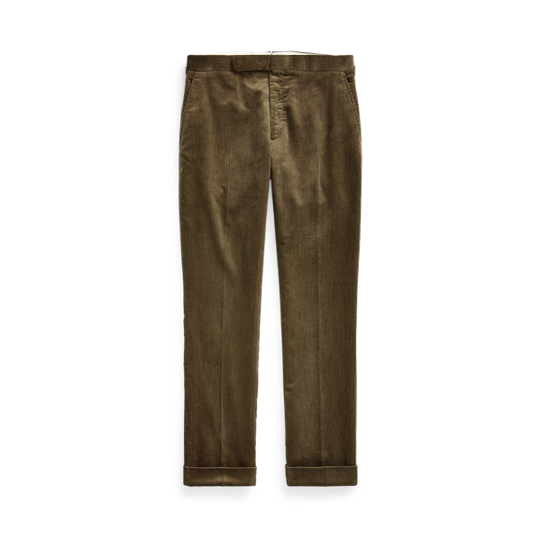 Gregory Hand-Tailored Corduroy Trouser Purple Label 1
