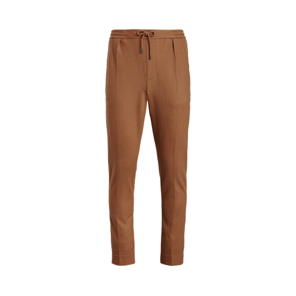 Wool-Blend Jersey Suit Trousers Purple Label 1
