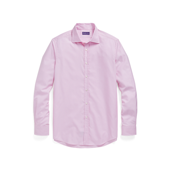 Camisa de sarja Easy Care Gingham Purple Label em 1