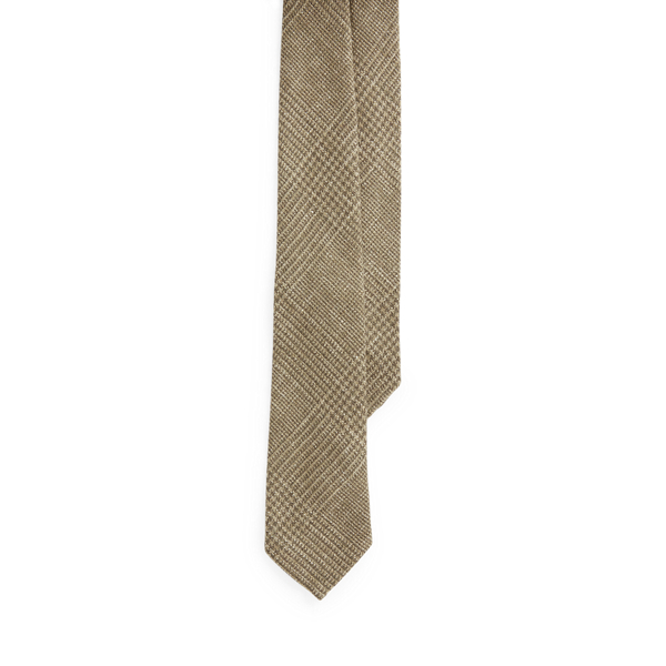 Glen Plaid Twill Tie
