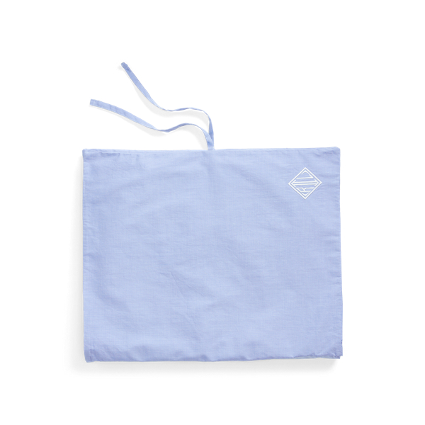 Blue Cotton End-on-End Pajama Set Purple Label 6