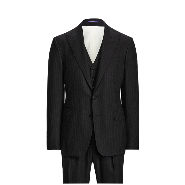 Dreiteiliger Nadelstreifenanzug Gregory Purple Label in 1