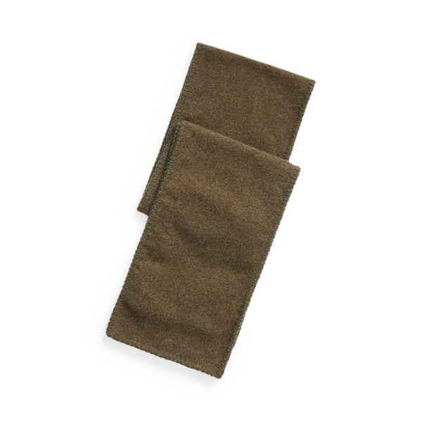 Brushed Cashmere Twill Scarf