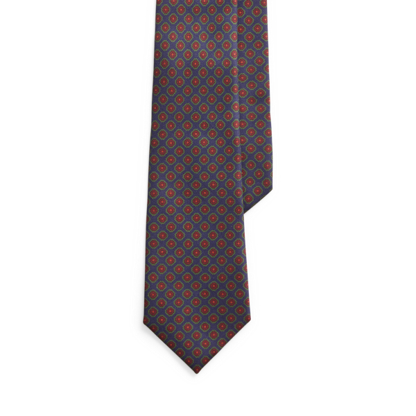 Cravatta in foulard di seta con croce Purple Label in 1