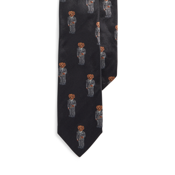 Polo Bear Silk Tie