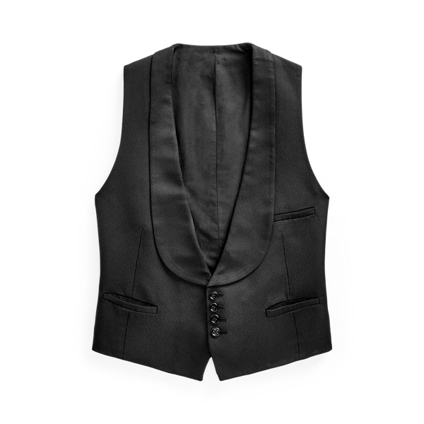 Handmade Silk Jacquard Waistcoat Purple Label 1
