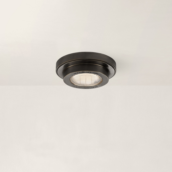 Grant 11.4 cm Solitaire Flush Mount Ralph Lauren Home 1