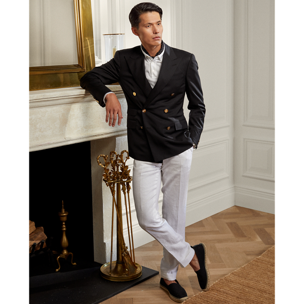 Gregory Hand-Tailored Wool Serge Blazer