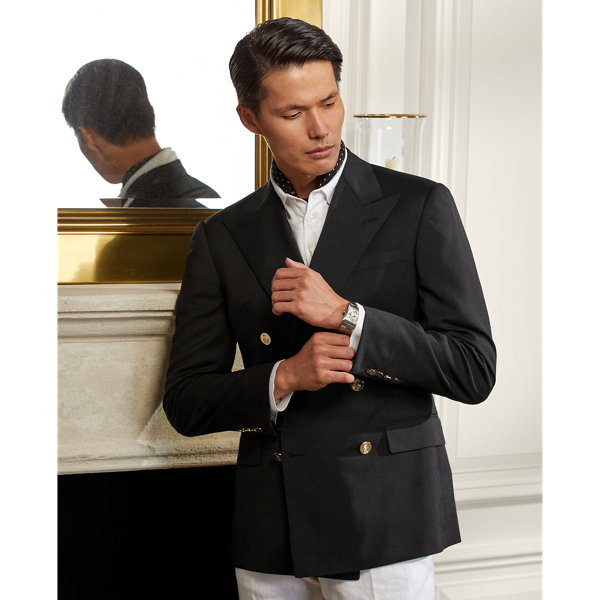 Gregory Hand-Tailored Wool Serge Blazer