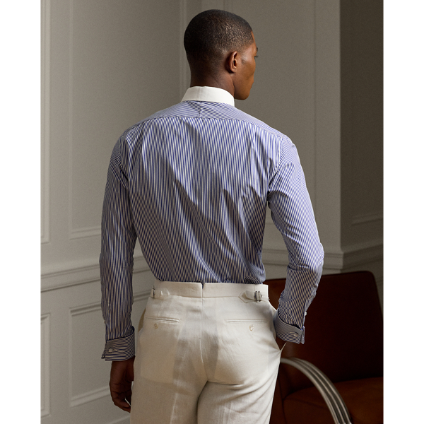Bengal-Stripe French Cuff Shirt