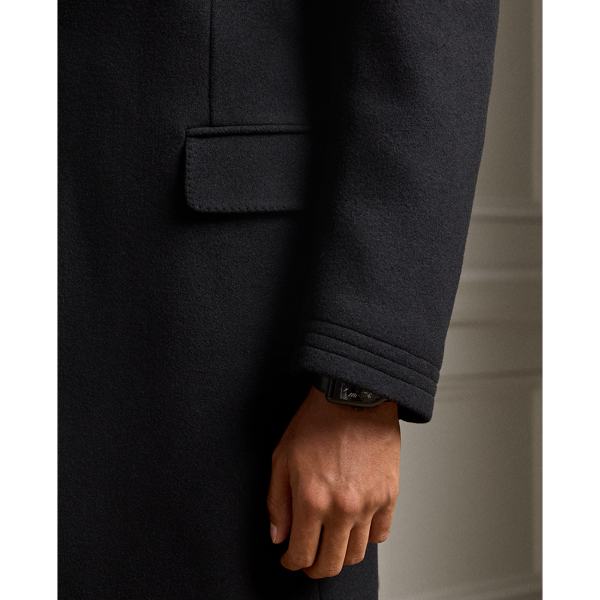 Kent Hand-Tailored Wool-Blend Topcoat