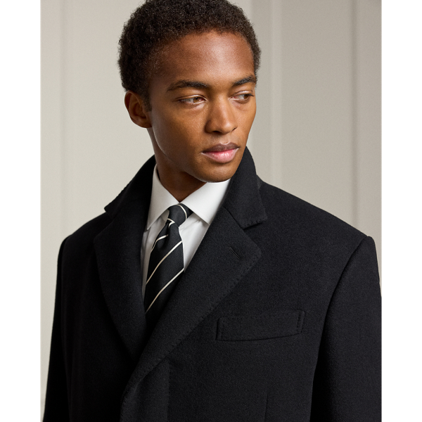 Kent Hand-Tailored Wool-Blend Topcoat