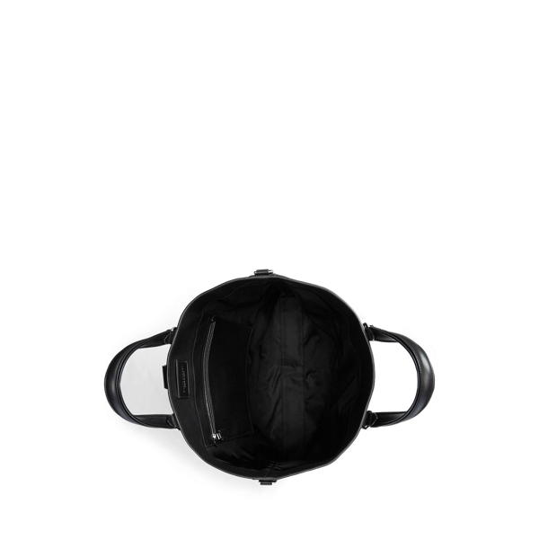 Cabas Welington en vachette Purple Label en Noir 4