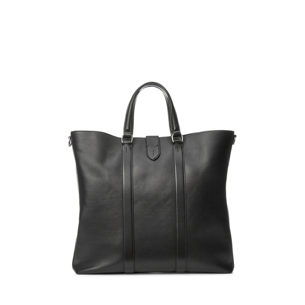 Cabas Welington en vachette Purple Label en Noir 5