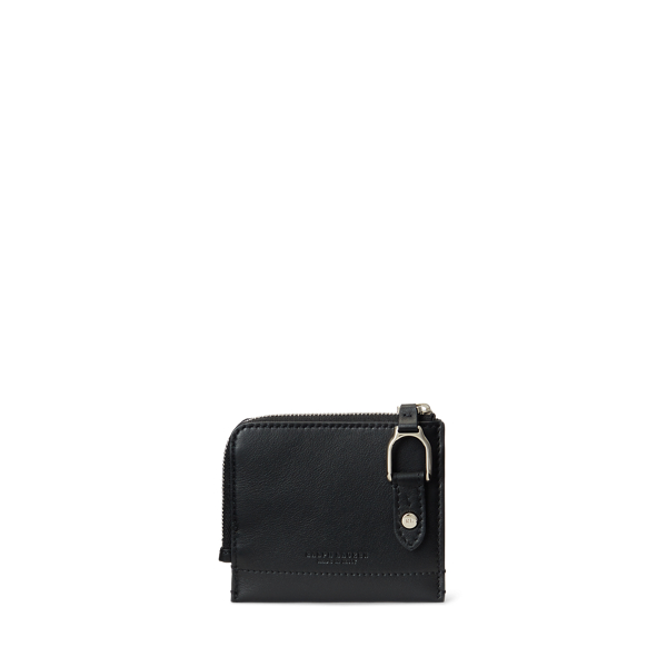 Welington Leather Zip Card Case