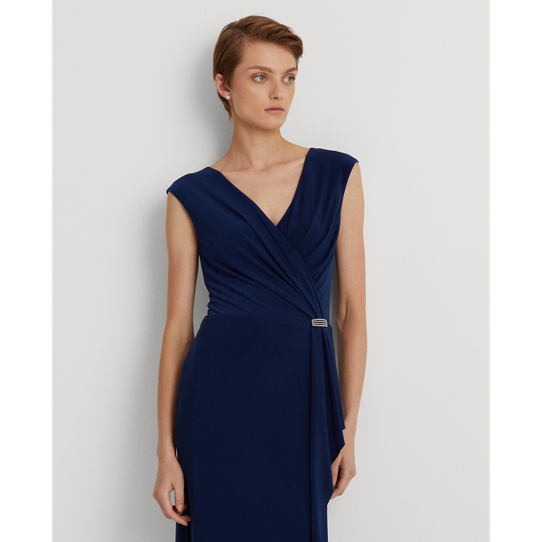 Metallic-Abendkleid Lauren in D&auml;mmerungs-Royal 4