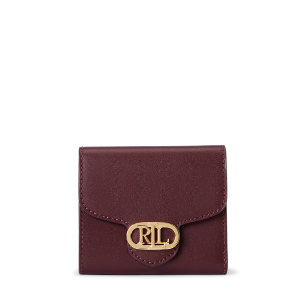 Leather Compact Wallet Lauren 1