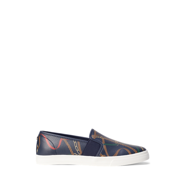 Jinny Faux-Leather Trainer Lauren 1