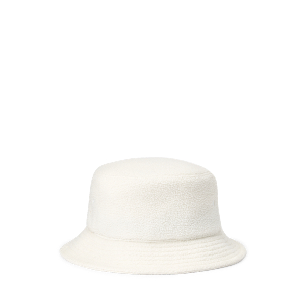Antique Cream Polo Sport Fleece Bucket Hat Polo Ralph Lauren 2