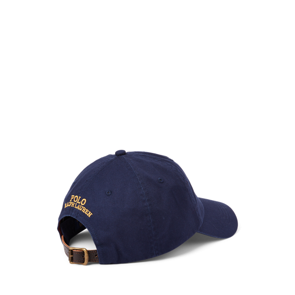 Gorra de sarga con escudo Polo Ralph Lauren en Azul marino Newport 2