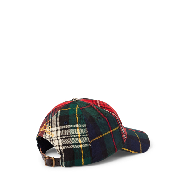 Gordon Plaid Crest Plaid Twill Ball Cap Polo Ralph Lauren 2