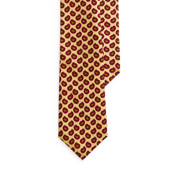 Wool Challis Narrow Tie
