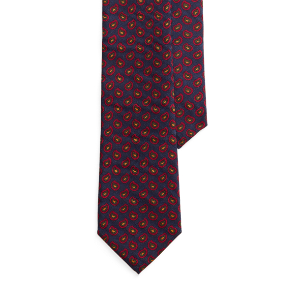 Wool Challis Narrow Tie Polo Ralph Lauren 1