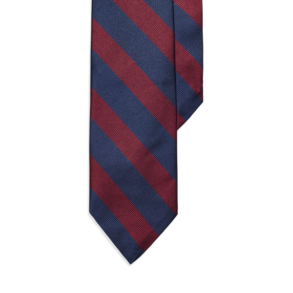 Striped Silk Repp Narrow Tie Polo Ralph Lauren 1
