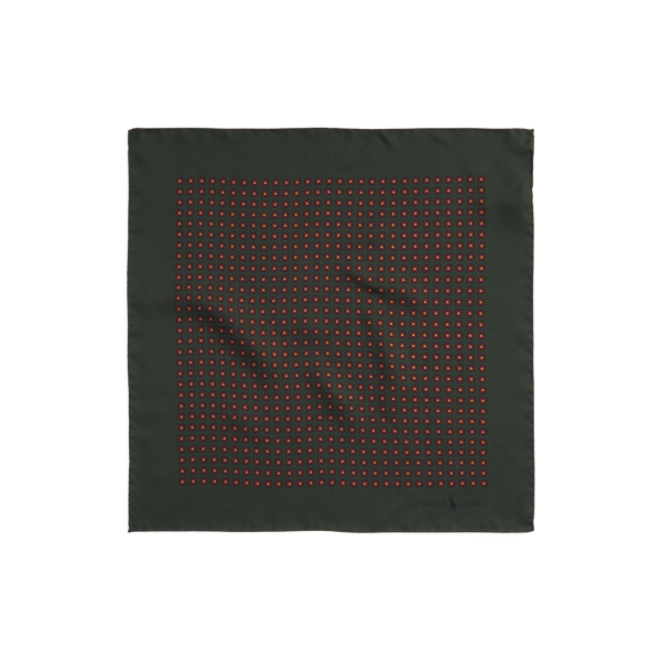 Einstecktuch aus Seide Polo Ralph Lauren in Gr&uuml;n 2