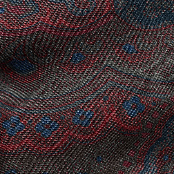 Paisley Zijden Smalle Stropdas Polo Ralph Lauren in Multi 3