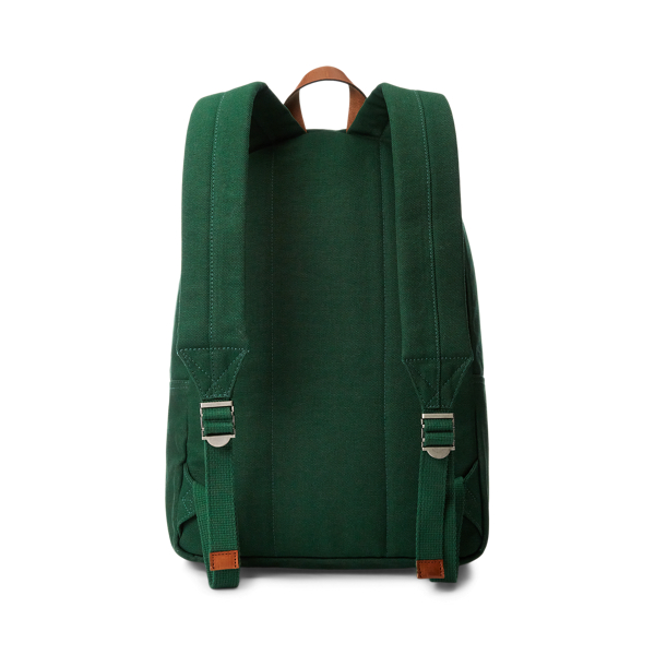 Green Polo Bear Canvas Backpack Polo Ralph Lauren 5