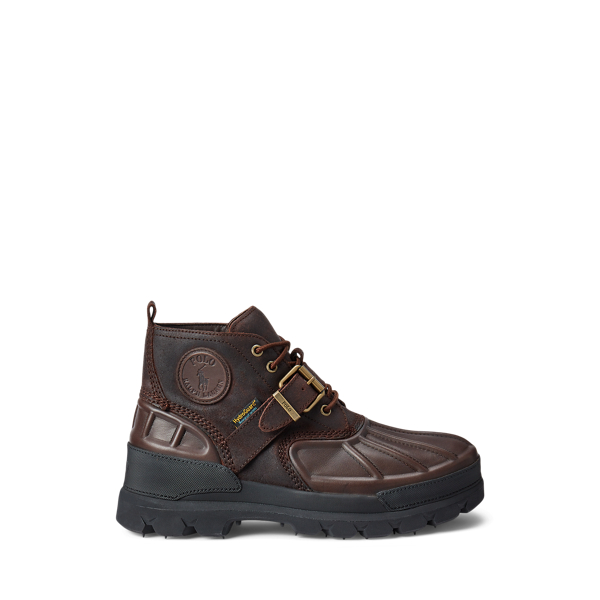 Oslo Low Waterproof Leather-Suede Boot Polo Ralph Lauren 1