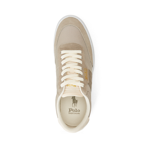Dove Grey Court Low-Top Sneaker Polo Ralph Lauren 4