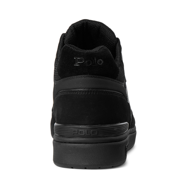 Black/Black Court Mid Pro Sneaker Polo Ralph Lauren 3